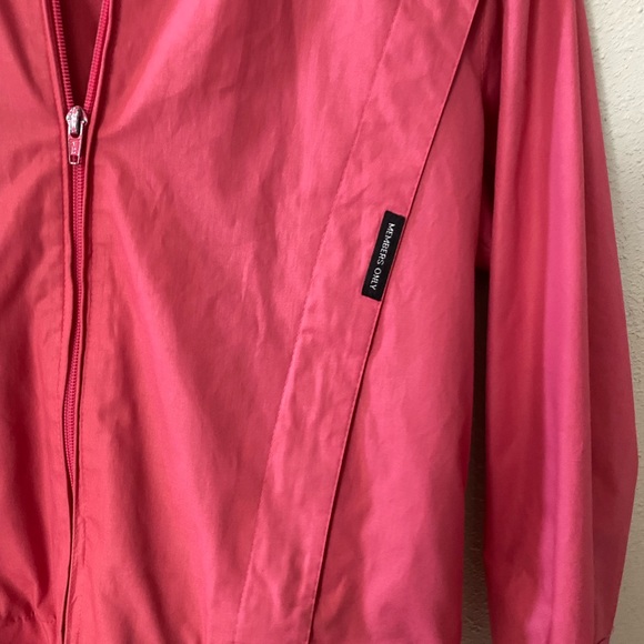 Pink Vintage Members Only Jacket - Picture 3 of 5